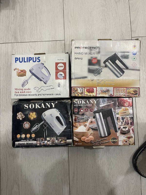 фен, фен расческа, электрорасчески, плойка, миксер, погружной блендер, набор силиконовых лопаток и ножей, сковородки, кастрюли, машинки для стрижки и бороды 3