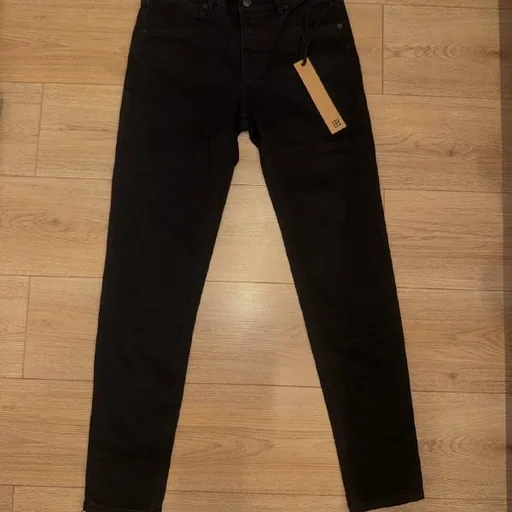 Мужские чёрные джинсы Ksubi Slim