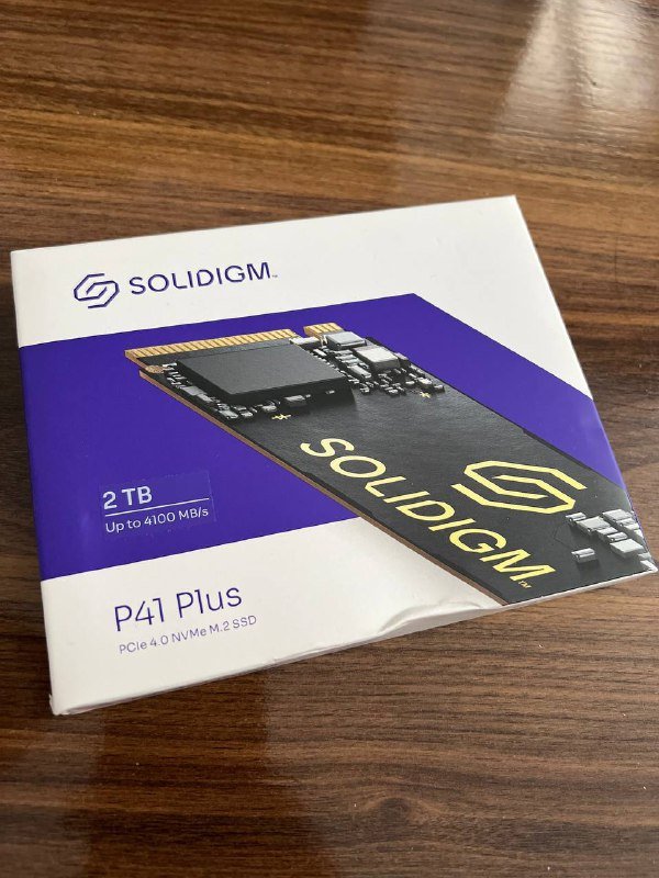 Solidigm P41 Plus 2TB SSD NVMe M.2 2280 Gen4