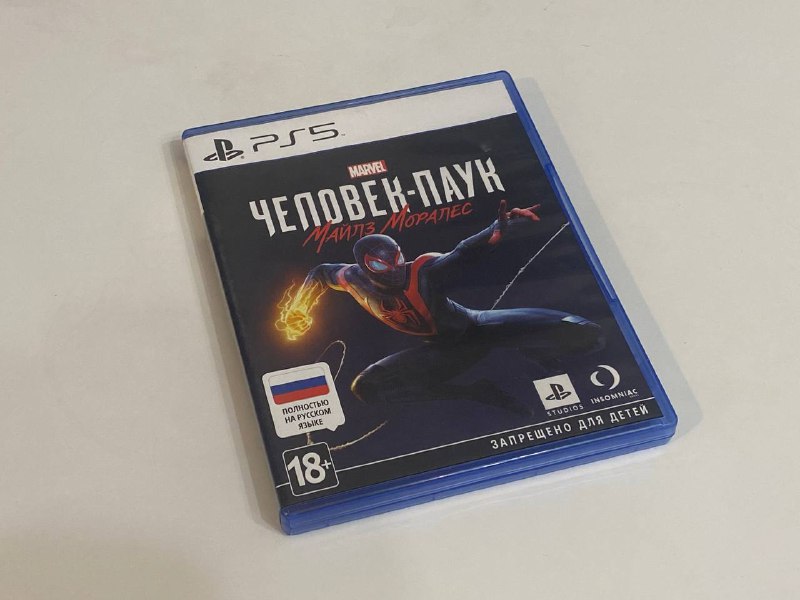 Игра Spider Man Miles Morales для PlayStation 5