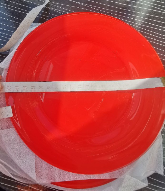 Тарелки стекло 6 шт 3