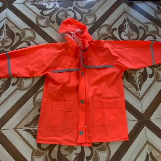 Rubber raincoat