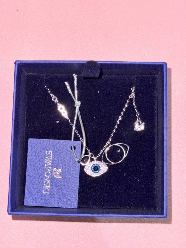 Оригинальные кулоны Swarovski, комплекты браслет и серьги 5