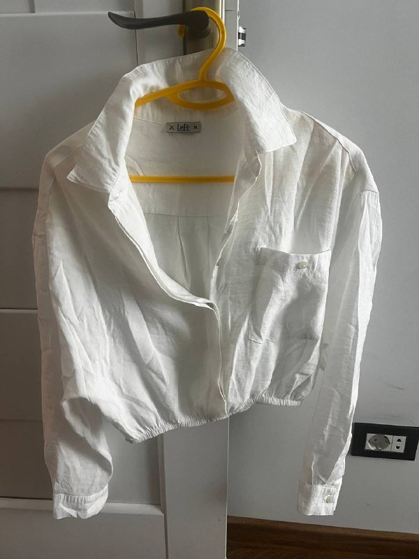 Штаны кожаные, короткая рубашка, жилетка Zara 2