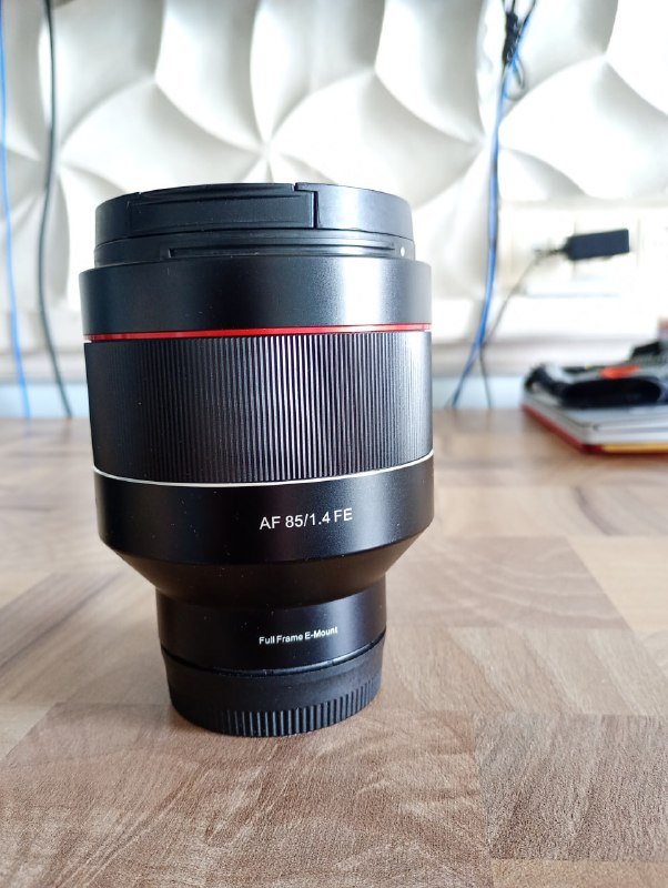 Samyang 85mm F1.4 объектив для Sony E EF mount