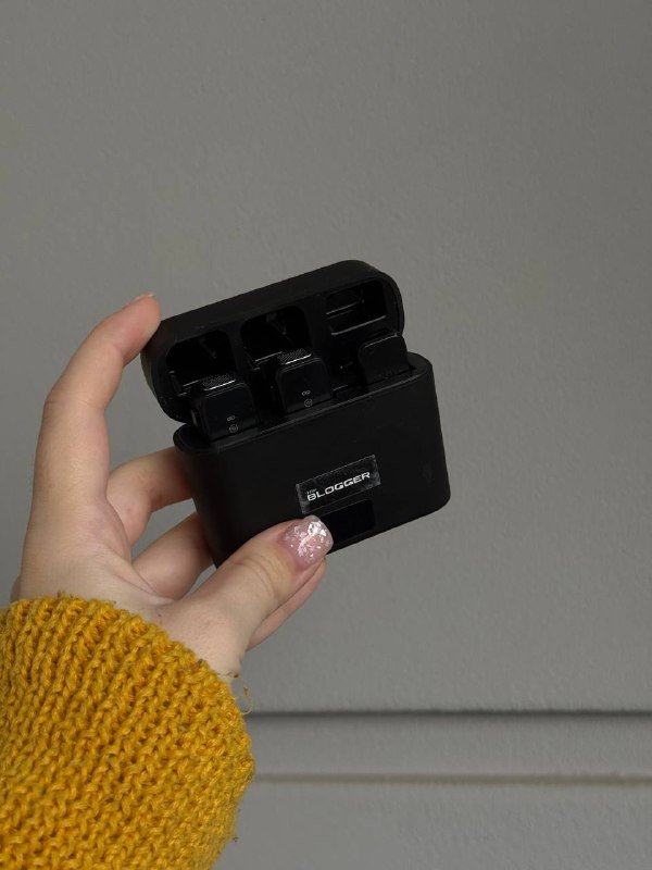 Микрофон петличка беспроводной на Lightning