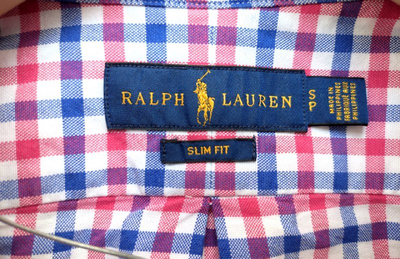 Рубашка Ralph Lauren мужская slim fit S 3