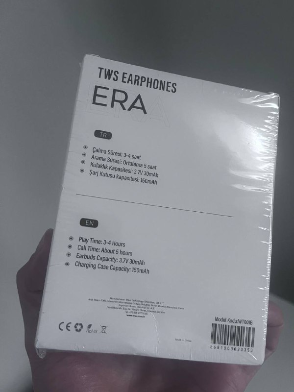 Новые беспроводные наушники TWS Earphones ERA 3