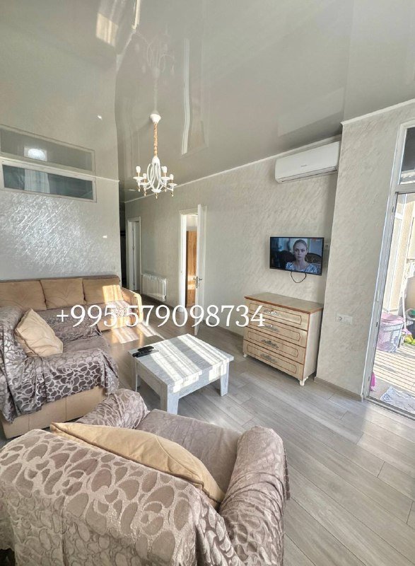 3-комнатная квартира с 2 спальнями в Батуми аренда 7