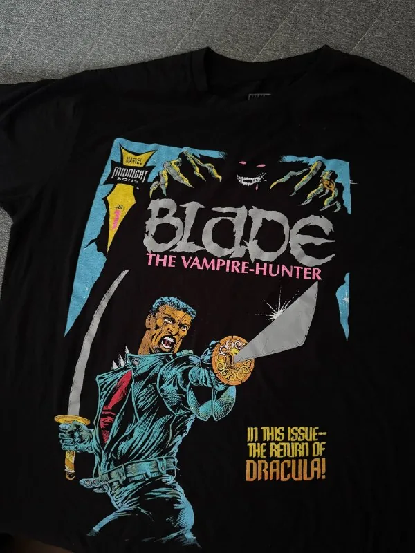 Футболка Marvel Blade, поло Scooby-Doo, кружевной топ 1