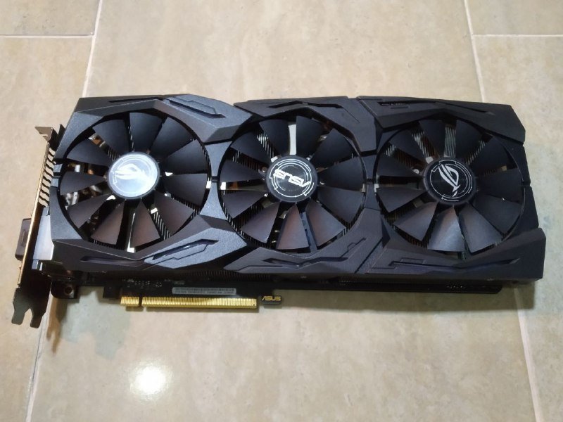 Видеокарта Asus ROG Strix GTX1070 8Gb