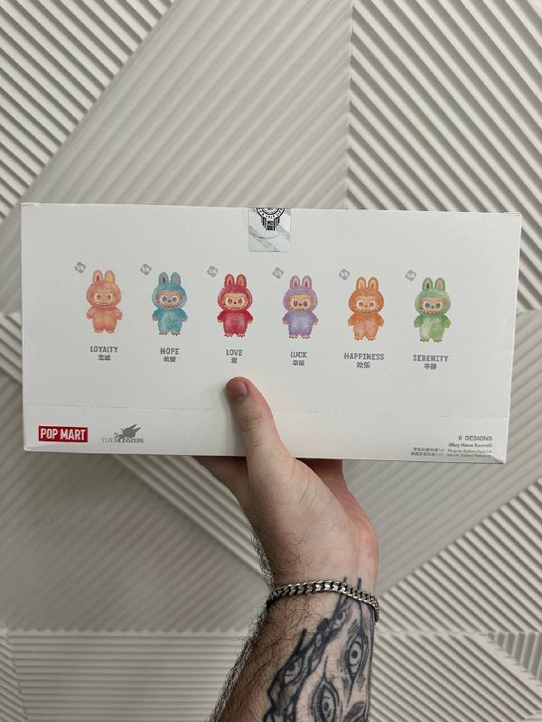 Коробка Лабубу оригинальная запечатанная 2