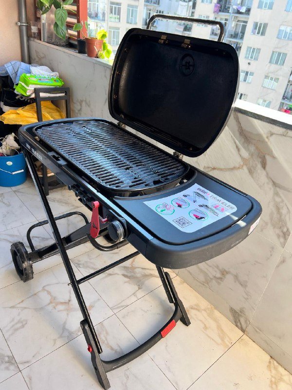 Гриль газовый Weber Traveler с приборами 3
