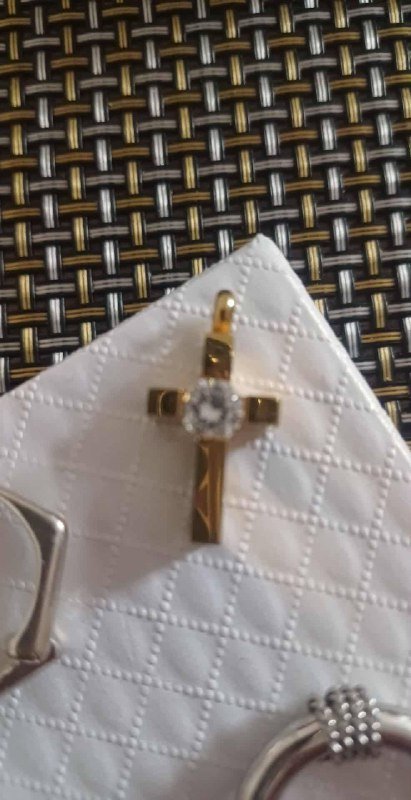 Крестик, серьги кольца 2