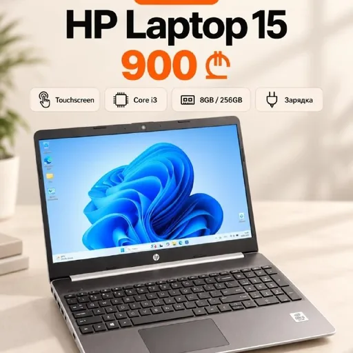 HP Laptop 15, сенсорный экран