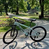 Два велосипеда, насос, фонарик, держалка, замок 1