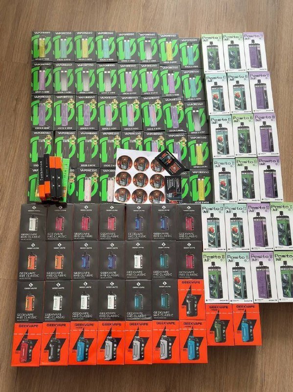 Электронные устройства для вейпинга Pasito, HERO, B60, X-ros и другие