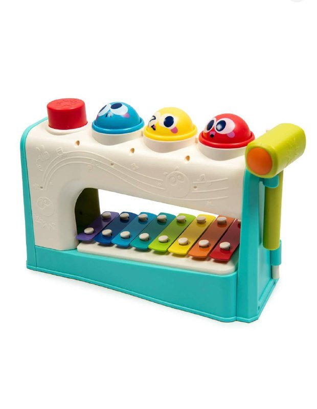 Игрушка развивающая Baby Go 2в1 стучалка, металлофон
