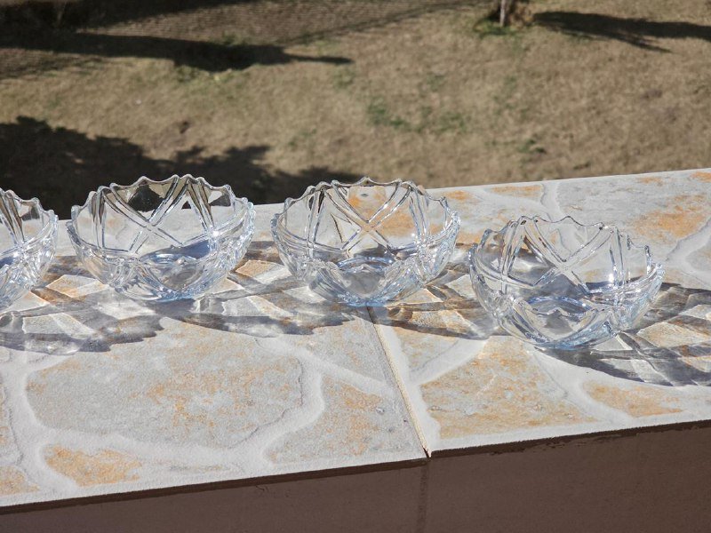 Набор прозрачных мисок 6шт 3