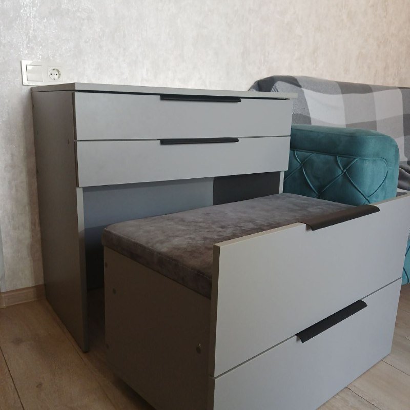 Серый комод трансформер 2
