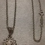 Серебряные изделия, часы, кулоны, браслет 3