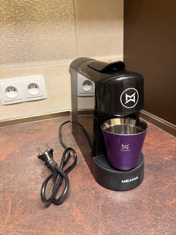 Кофемашина Meama капсульная, многоразовые капсулы, стакан 2