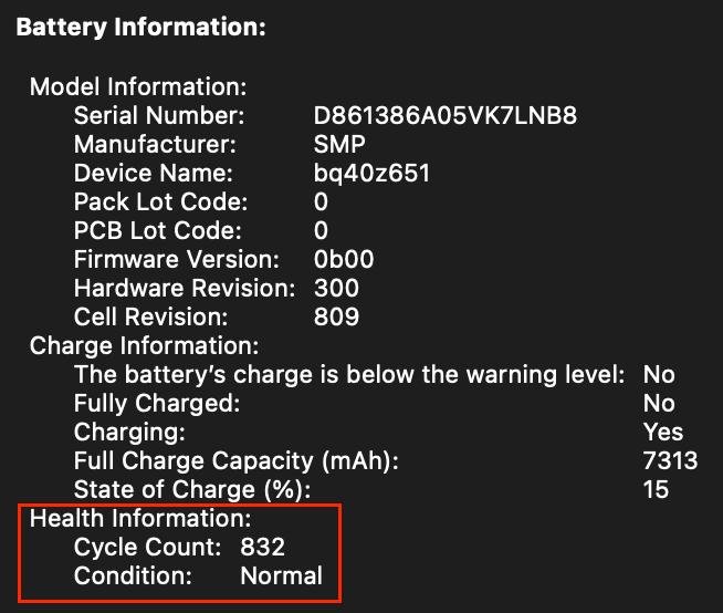 MacBook Pro 16" 2019, 6-core i7, 16GB RAM, 500GB SSD 7