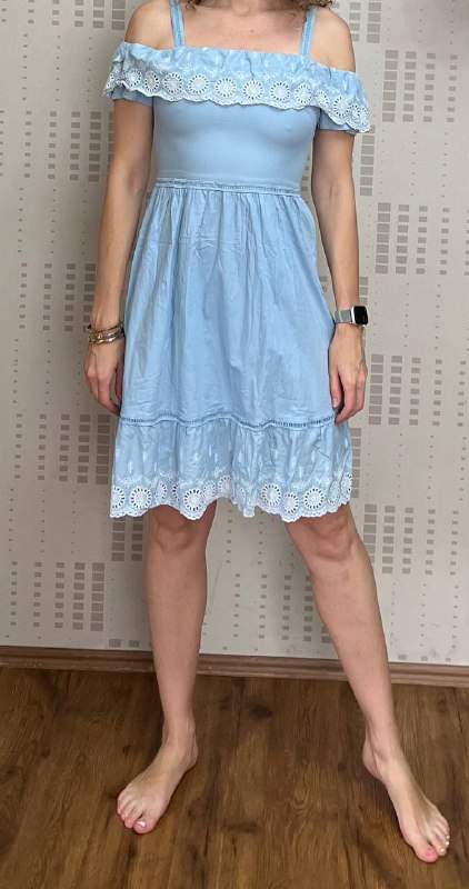 Платье с принтом, голубое платье, джинсовые шорты, босоножки, сумки, сарафан 2