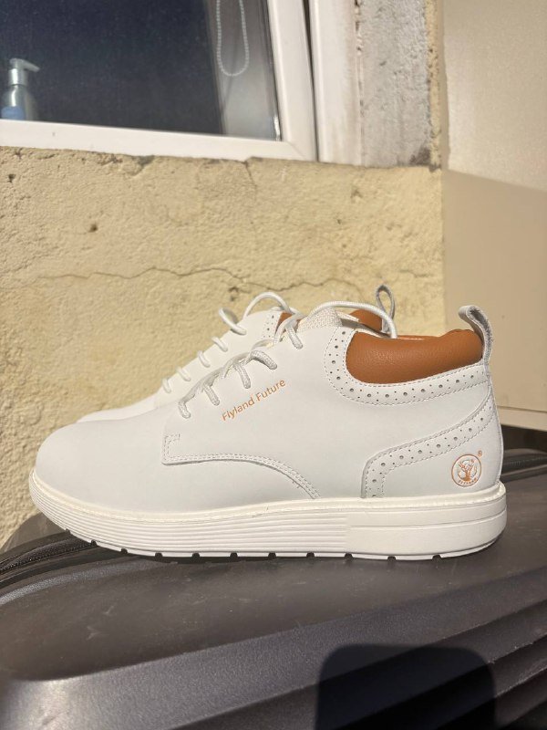 Мужские кожаные кроссовки FLYLAND размер 43.5-44 3