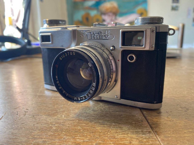 Фотоаппарат Киев 4-А с объективом Юпитер-8М