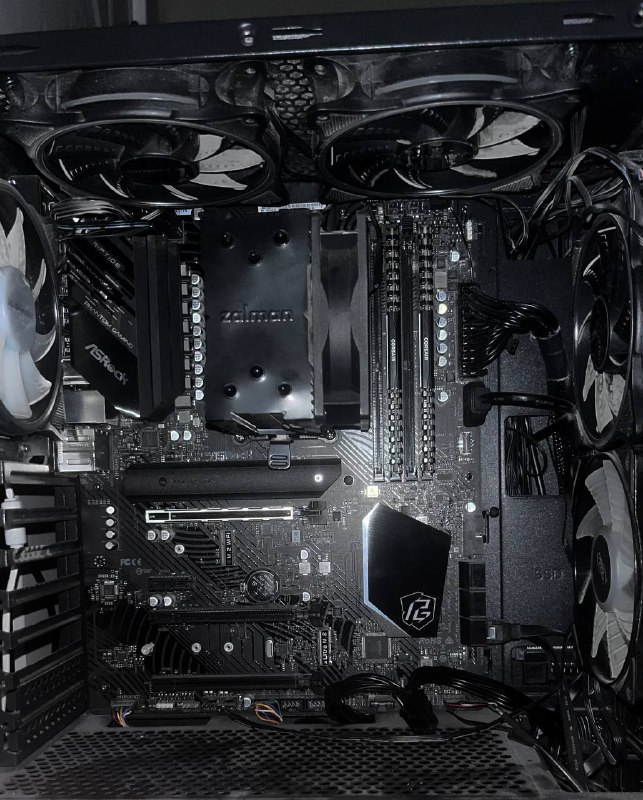 Комплектующие для ПК AMD Ryzen 7, Corsair 32GB, Asrock B550 6