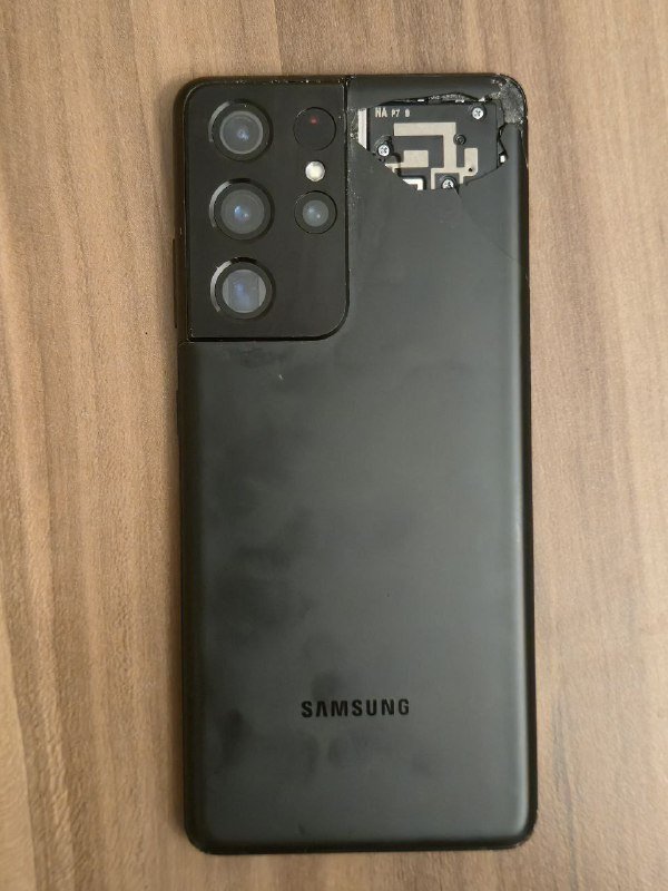 Samsung s21 ultra 12/256GB с дефектами экрана и задней крышки