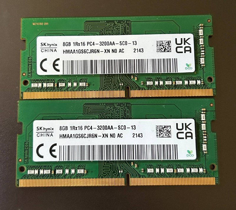 Оперативная память SK Hynix 8GB DDR4 3200MHz SO-DIMM