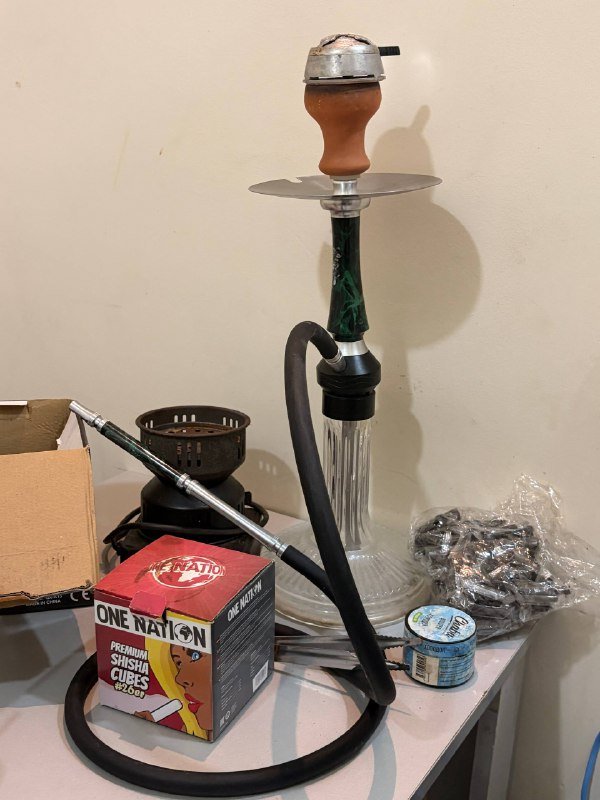 Рюкзак 25-30 л, кухонные весы, клавиатура HyperX, мышь Logitech, коврик для йоги, кастрюля, кальян, скакалка 7