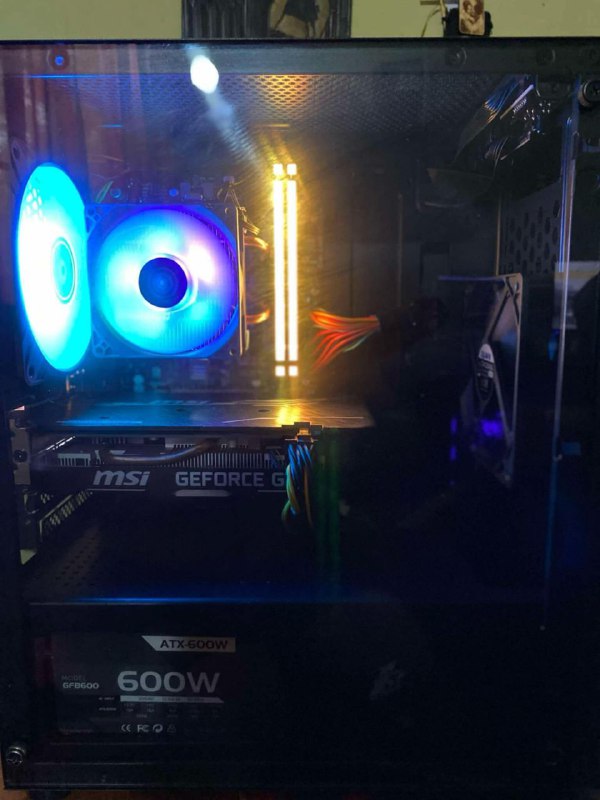 Игровой рабочий ПК Ryzen 5 5500 GTX 1660 Ti 16 ГБ Corsair 5