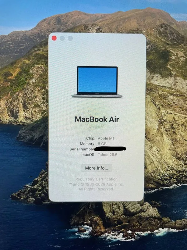 MacBook Air M1 8GB 512GB 1