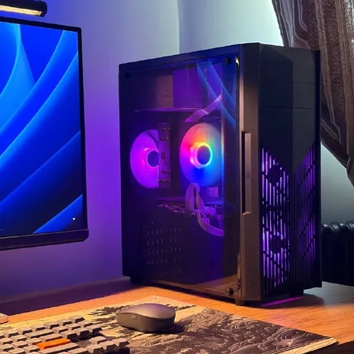 Игровой ПК Ryzen 5 5600, RX 5700 XT, 16GB, 1TB SSD