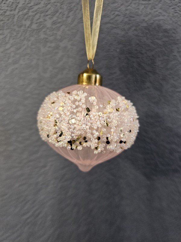 Ёлочные шары, украшения и заснеженная ёлка 80 см 3