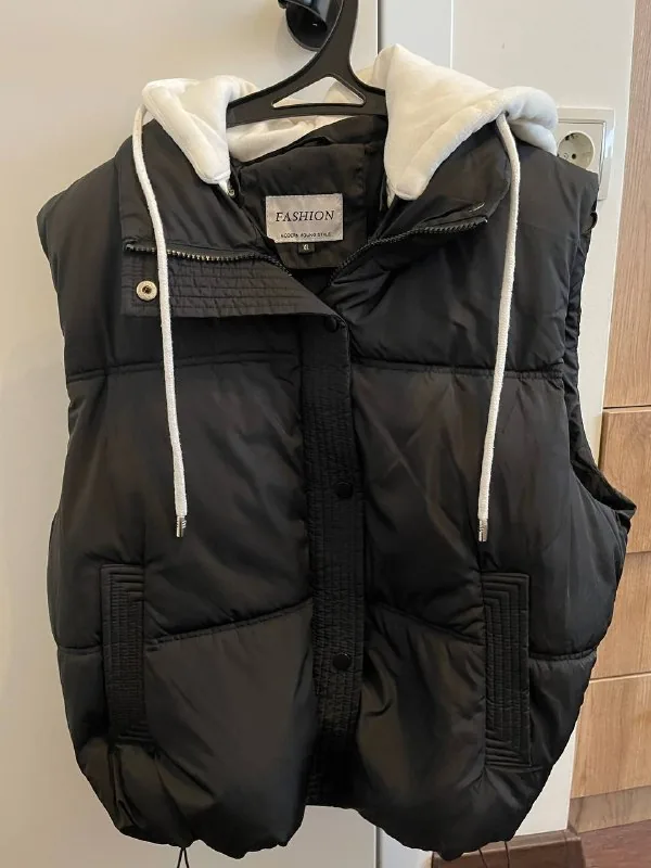 Жилетка с капюшоном, курточка, жилетка Michael Kors, костюм 1