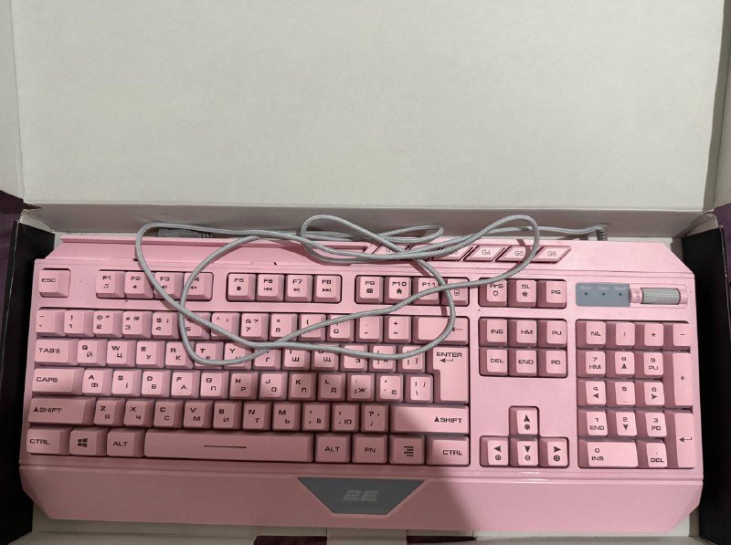 Геймерская клавиатура с подсветкой 2