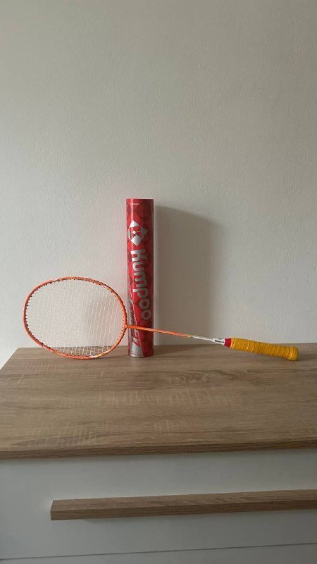 Ракетка для бадминтона Kampoo 520 с чехлом и воланами 4