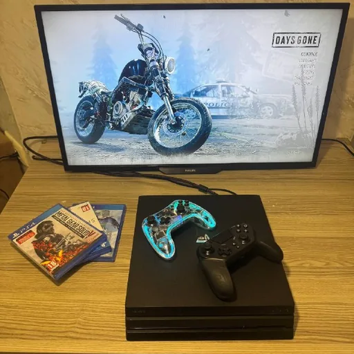 PlayStation 4 Pro 1 ТБ, телевізор
