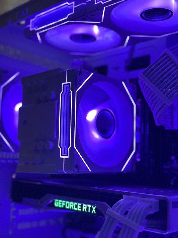 Мощный игровой компьютер белый корпус DDR5 Intel i5 RTX 2080 2