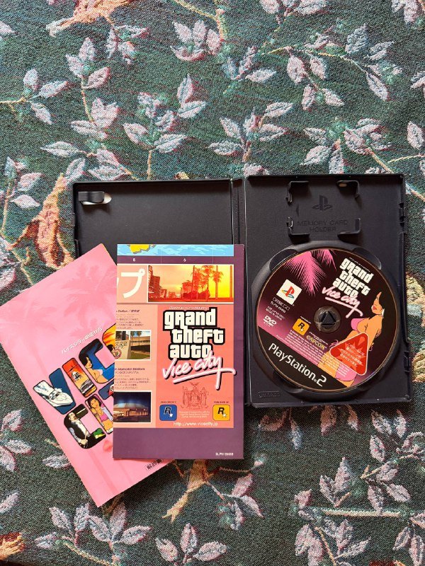 Оригинальные японские коллекционные игры Grand Theft Auto Vice City и прочие 3