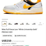 Мужские кроссовки Nike Full Force Low 8