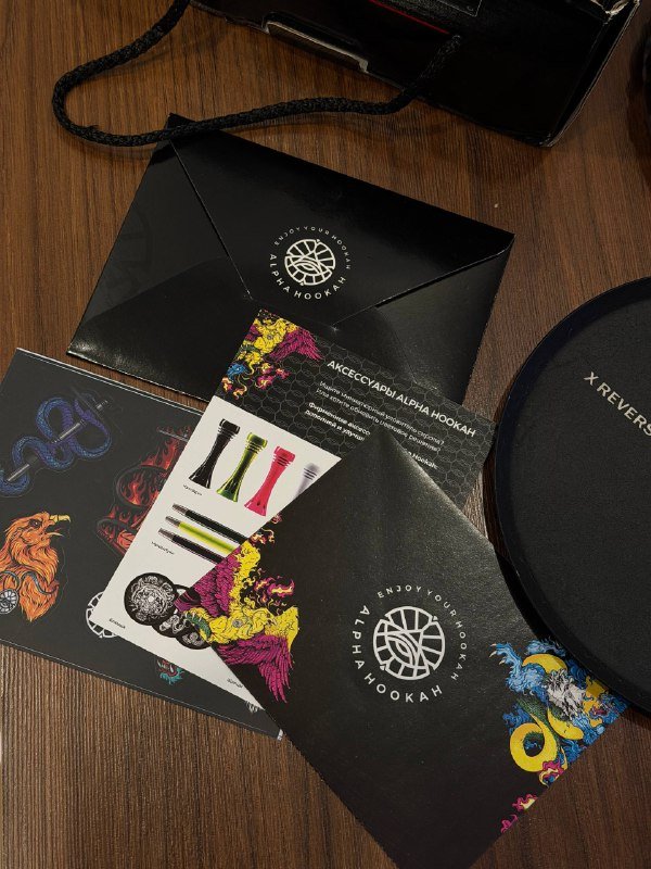 Кальян Alpha Hookah Model X Reverse полный комплект 3