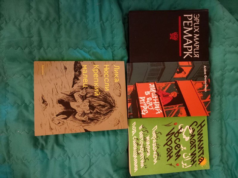 Книги разных жанров и учебники по немецкому 5