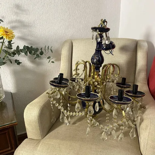 Винтажная люстра Chinoiserie