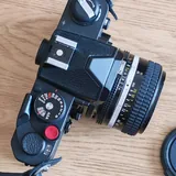 Nikon FM film camera with Nikkor AI-S 50mm F1.4 lens 2