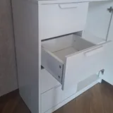 Белый комод Jysk 3